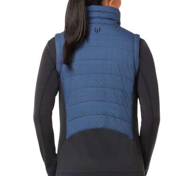 Kerrits Full Motion Quilted Riding Vest Lake Plaid Equestrian Horseback XS NW - Picture 2 of 6